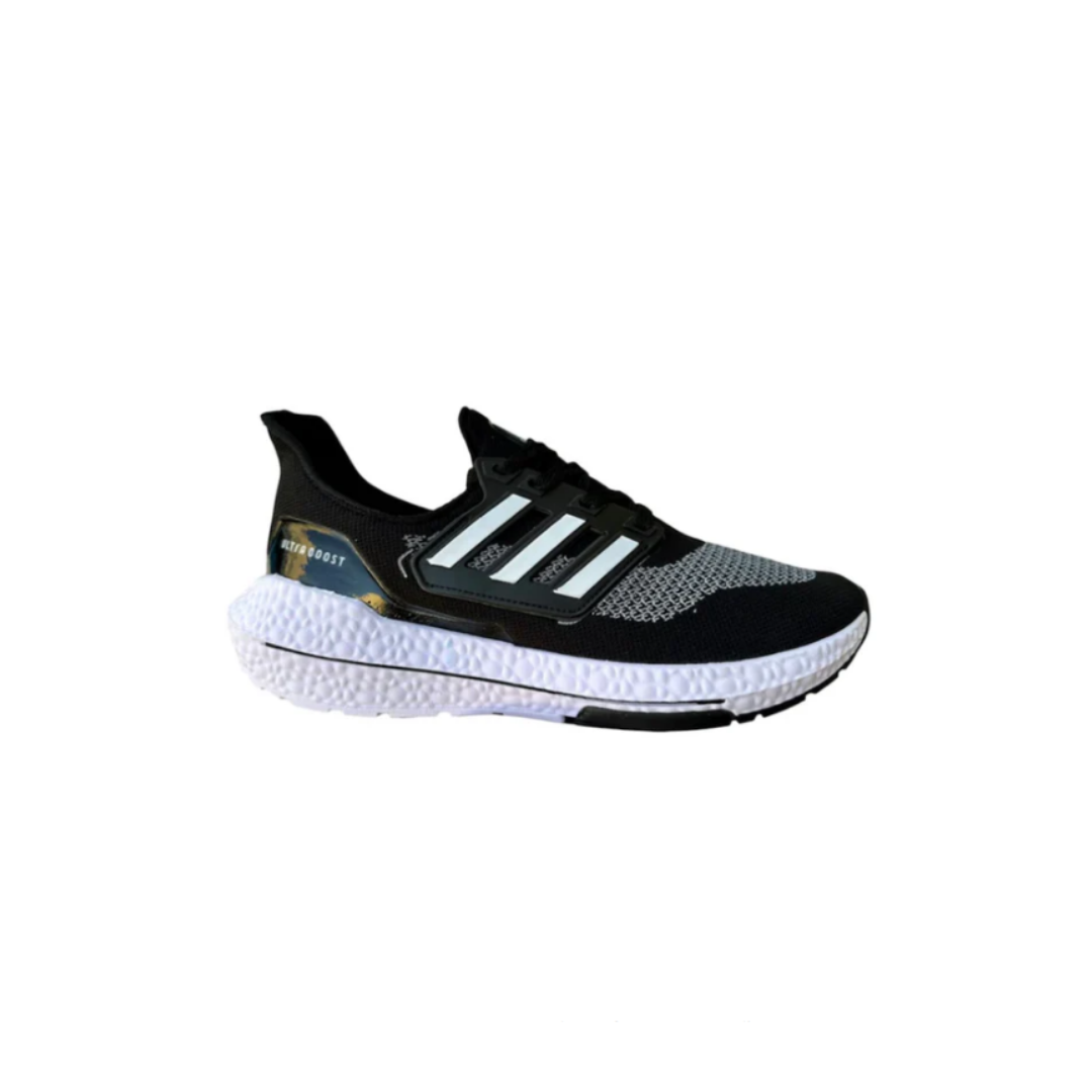 Tênis Adidas Ultraboost 21 - Preto/Branco ⭐