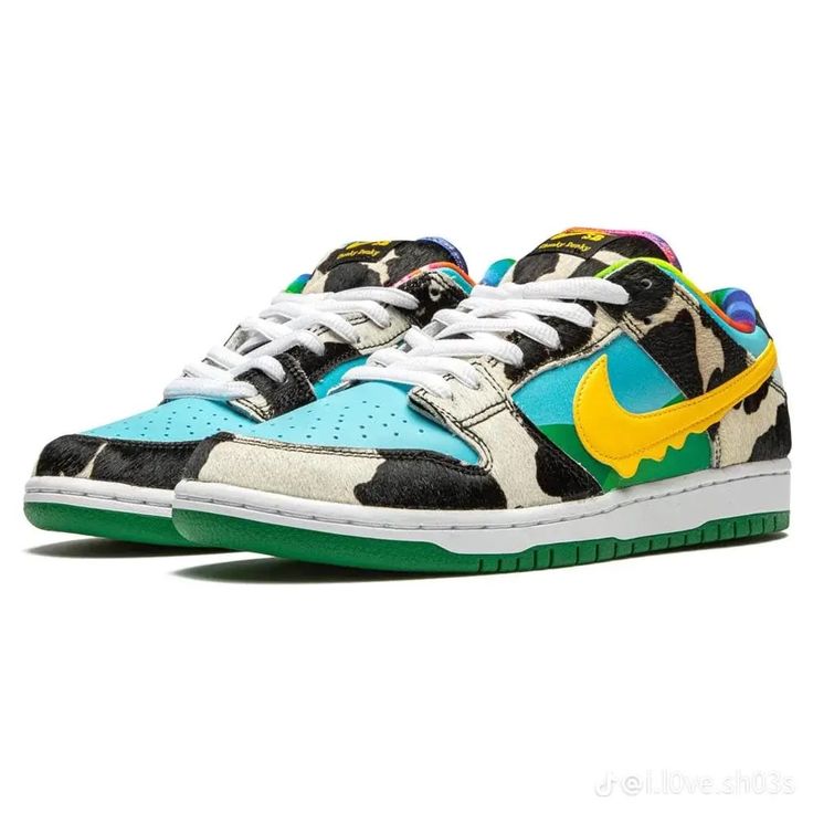 Tênis Nike Dunk Low SB x "Ben & Jerry's" Colorido ⭐